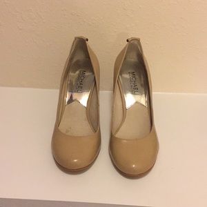 MK nude heels